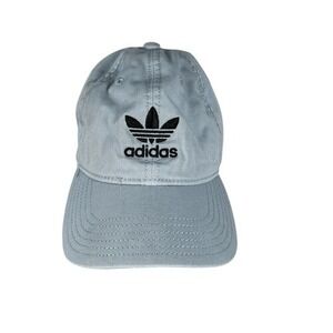 Adidas Light Blue Adjustable Baseball Cap Trefoil Logo‎ One Size